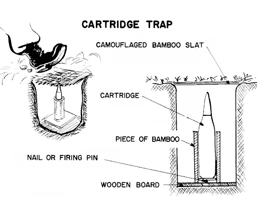 vietnam war booby traps cartridge trap marine corps