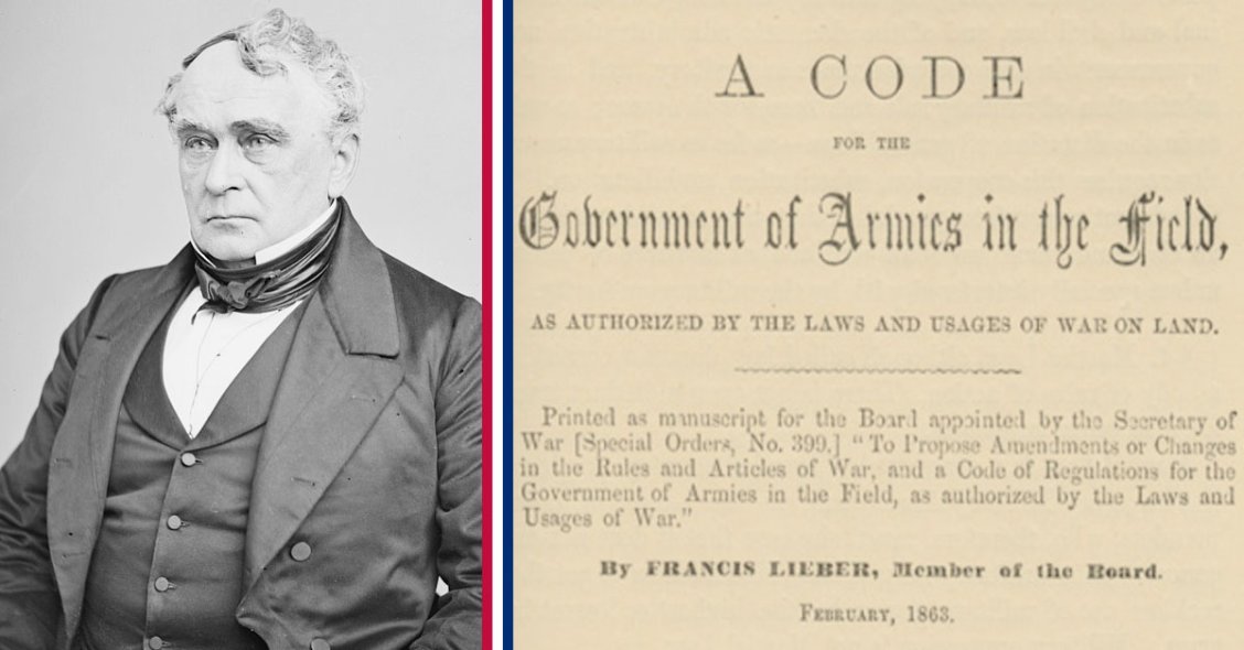 Today in military history: Union issues conduct code defining laws of ...
