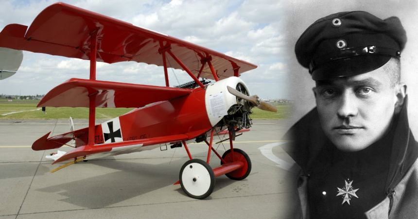 Here’s how the Red Baron got his name