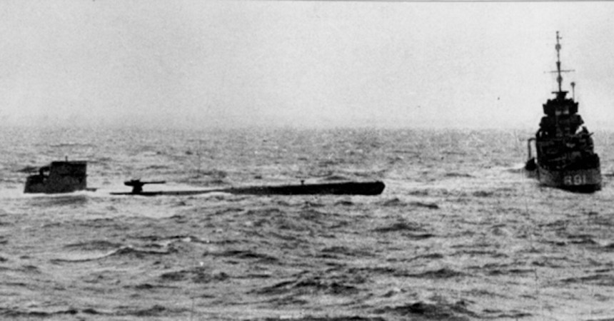 Today in military history: German sub is captured with Enigma machine onboard