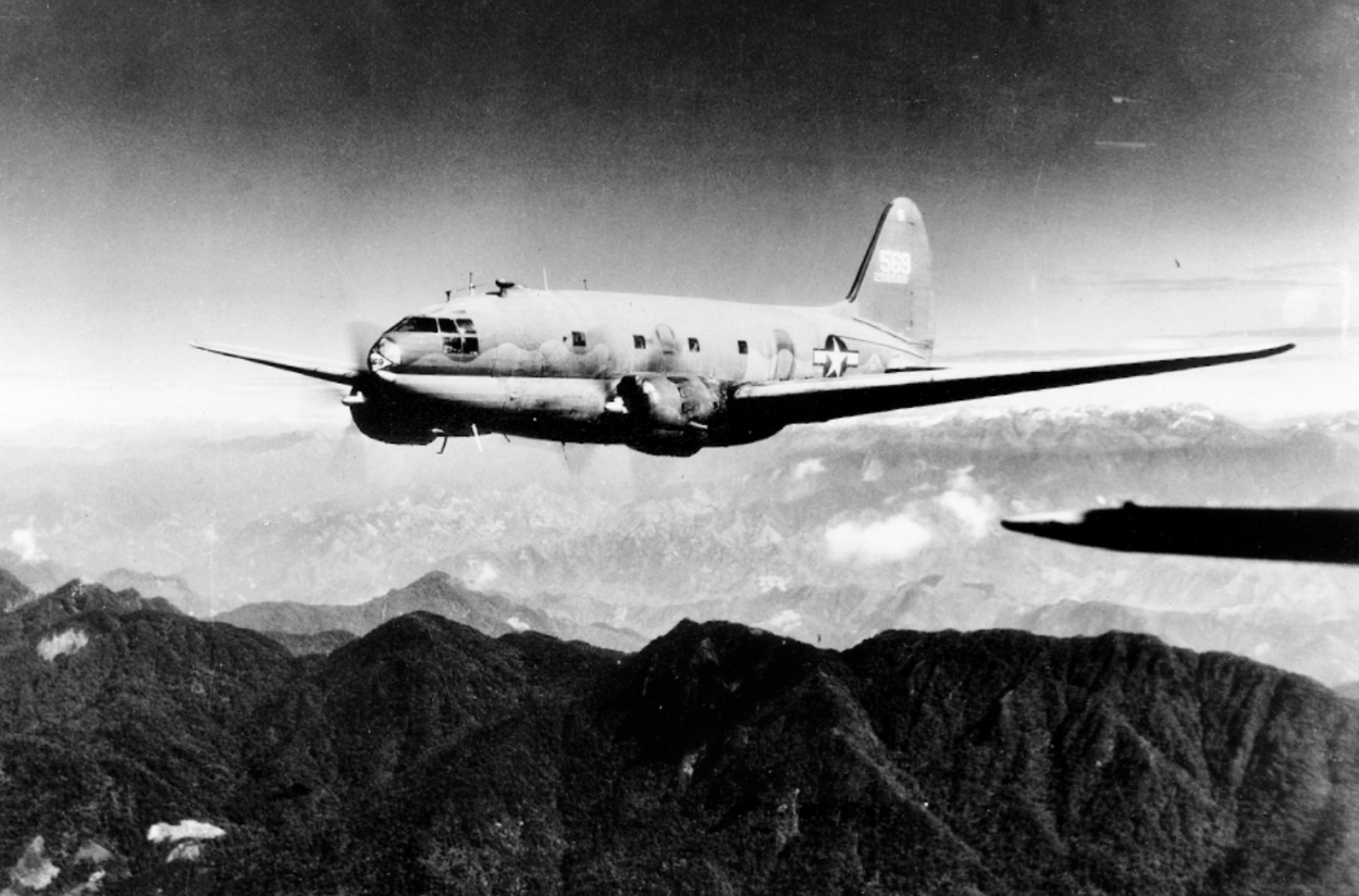 An airman once shot down a Japanese fighter over the Himalayas