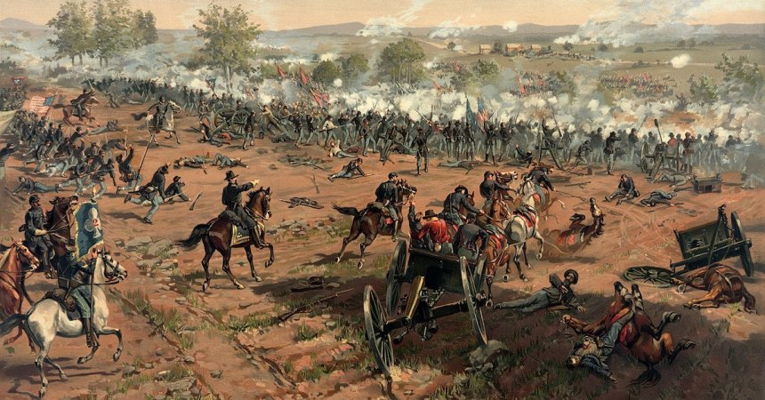 That time an entire battle stopped to watch two soldiers in a fistfight