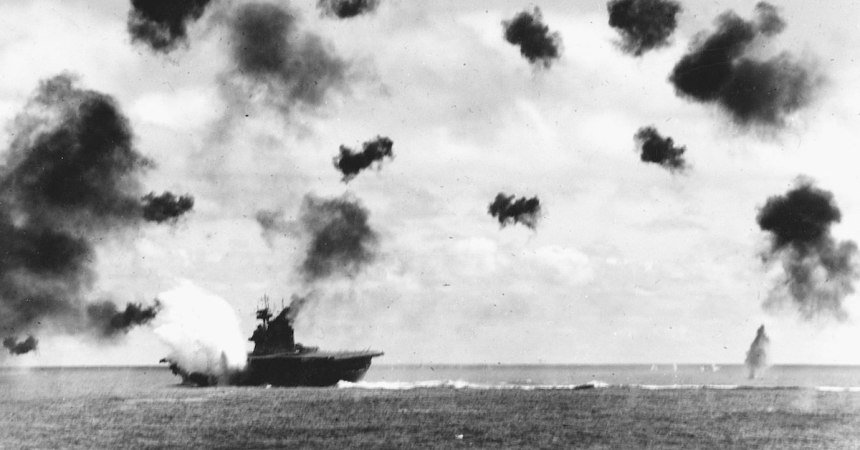 This American submarine damaged two Japanese cruisers without firing a shot
