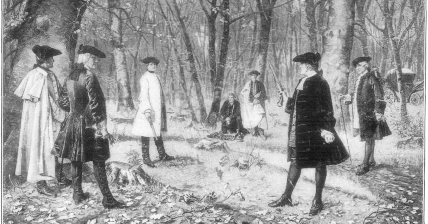 Relatives of Hamilton and Burr fought the famous duel 200 years later