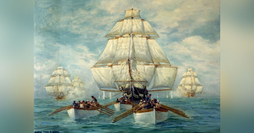 A navy of privateers helped win the American Revolution