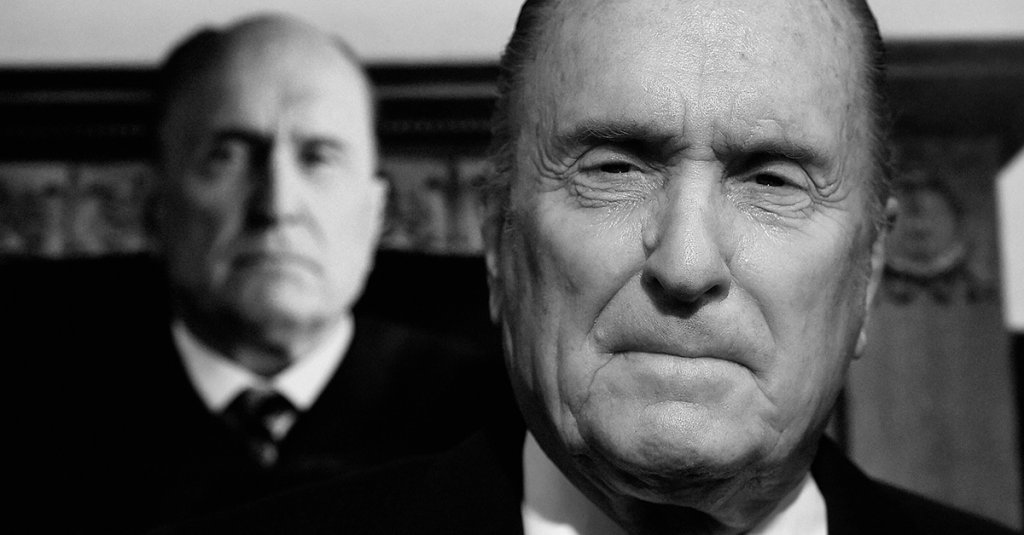 Actor Robert Duvall arrives for the Warner Bros. Pictures and Village Roadshow Pictures' Premiere of 'the Judge' at AMPAS Samuel Goldwyn Theater on October 1, 2014 in Beverly Hills, California. (Photo by Frazer Harrison/Getty Images)