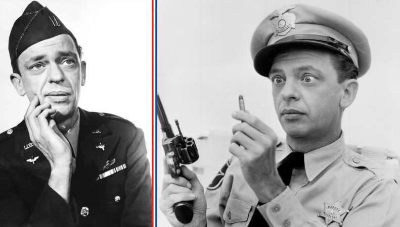 Don Knotts was a ventriloquist in the military before he was Barney Fife