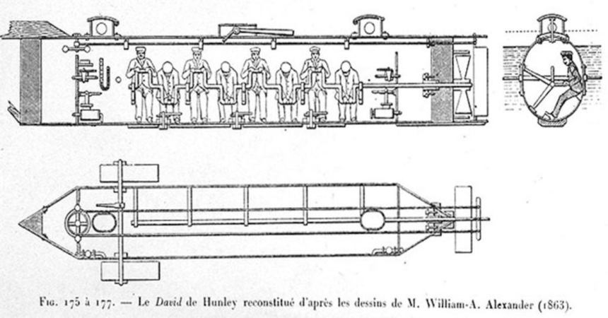 Today in military history: World’s first combat submarine sinks