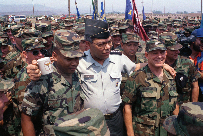 Veterans remember the incredible leadership of General Colin Powell