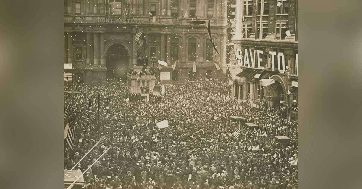 World War I ended on this day in military history