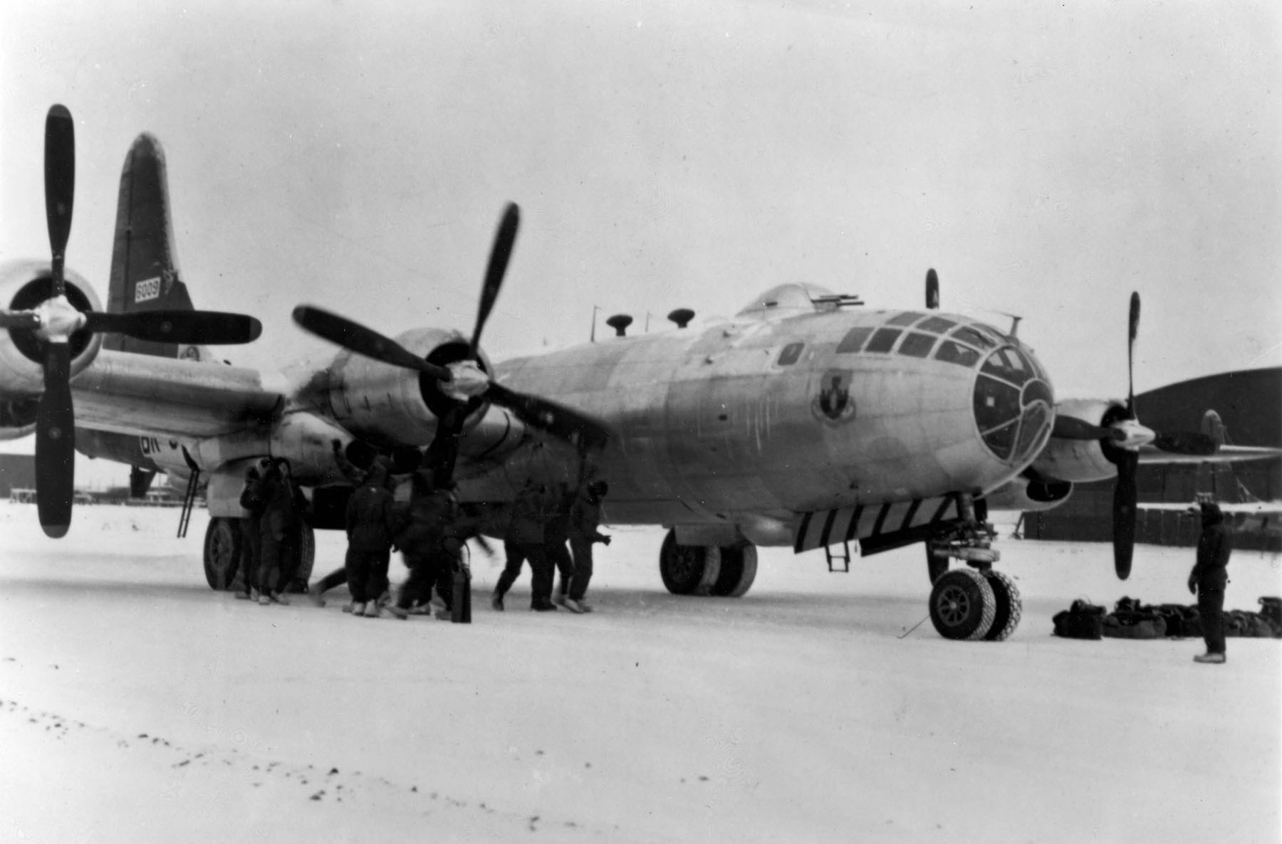 This Superfortress completed the first nonstop flight around the world