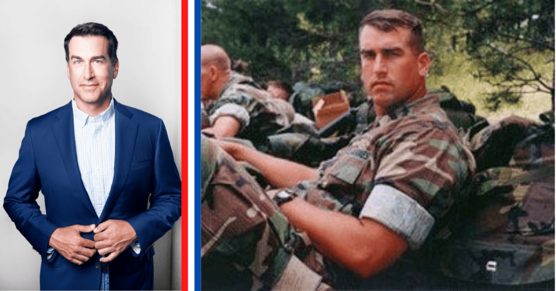 Rob Riggle Served Rob Riggle on serving after service, comedy, what makes America great