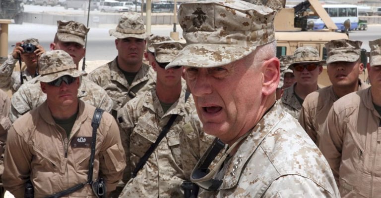 marine sidearm james mattis usmc