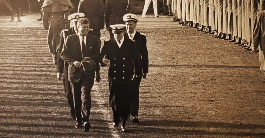 president kennedy at army-navy game