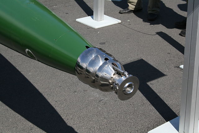 shkval nose cone for supercavitating torpedoes