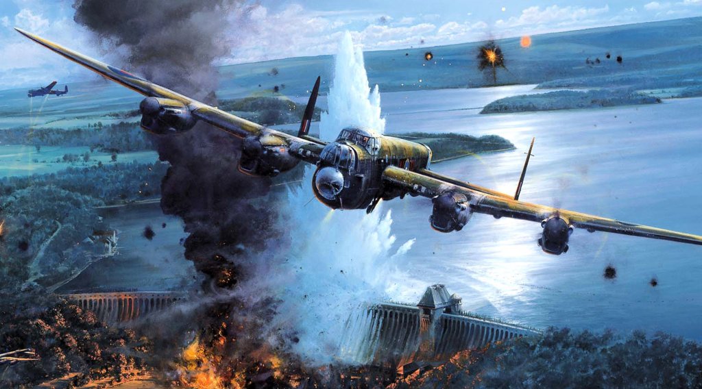 avro lancaster star wars trench run dam buster
