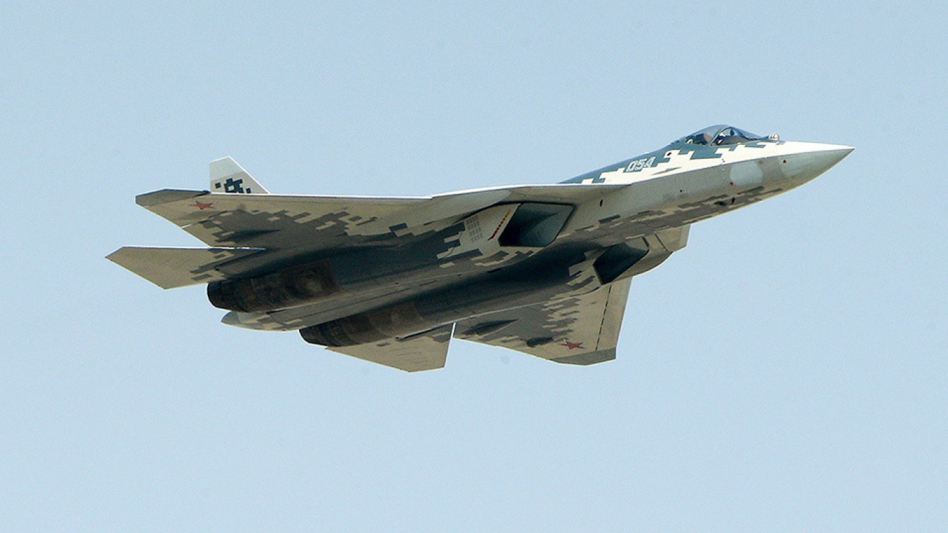 Su-57 stealth aircraft