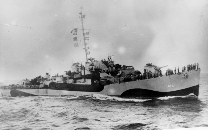 The wreck of the destroyer escort that fought like a battleship during WWII has been found