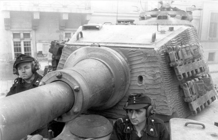 What happened the first time the German Army met a Soviet T-34 tank