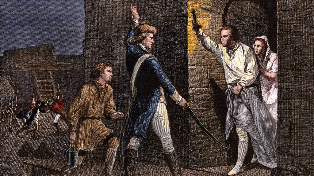 capture of fort ticonderoga revolutinary war cocktail
