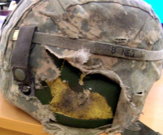 Why troops in Vietnam could write on their helmets