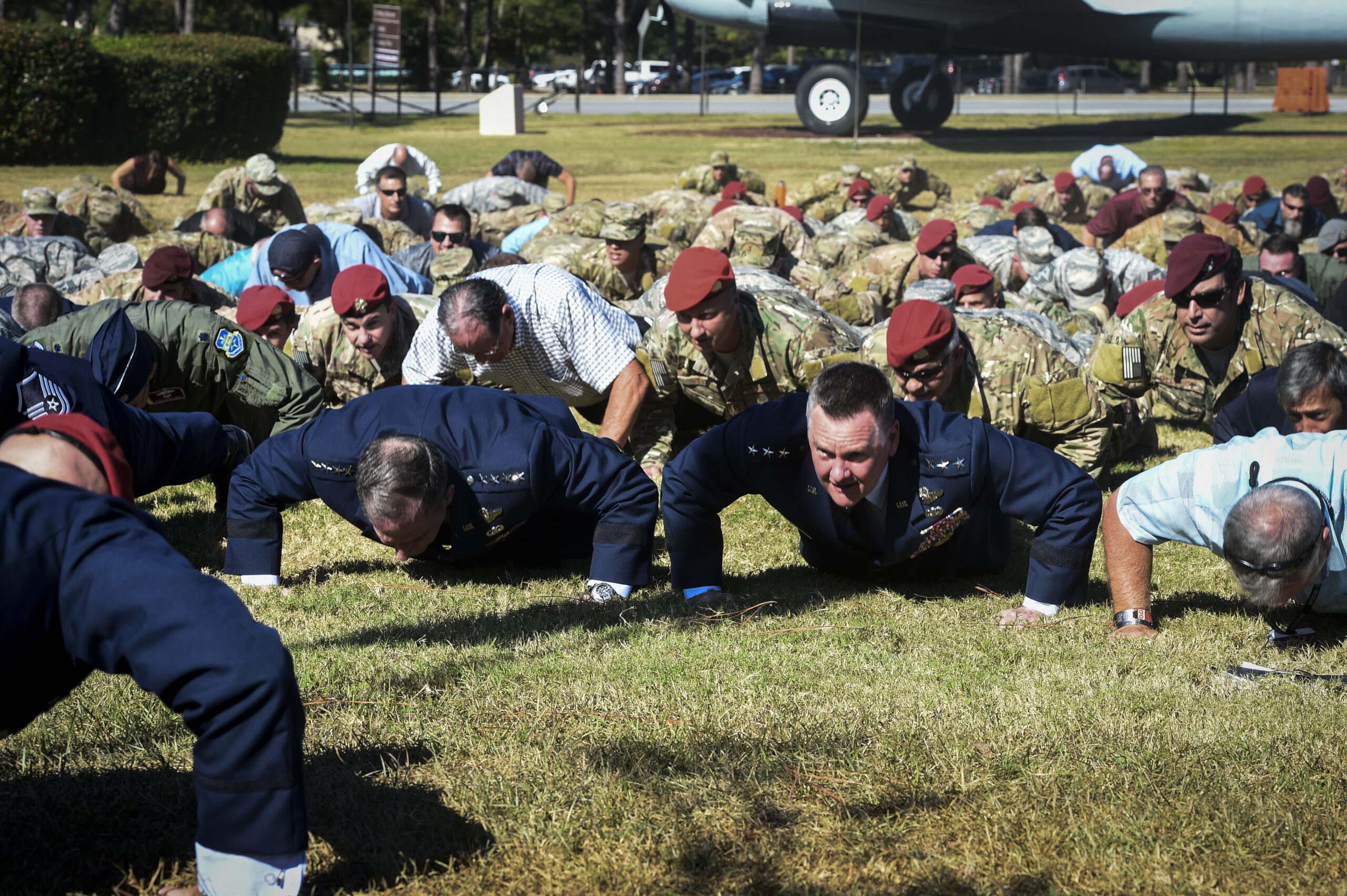ceremony at Hurlburt Field