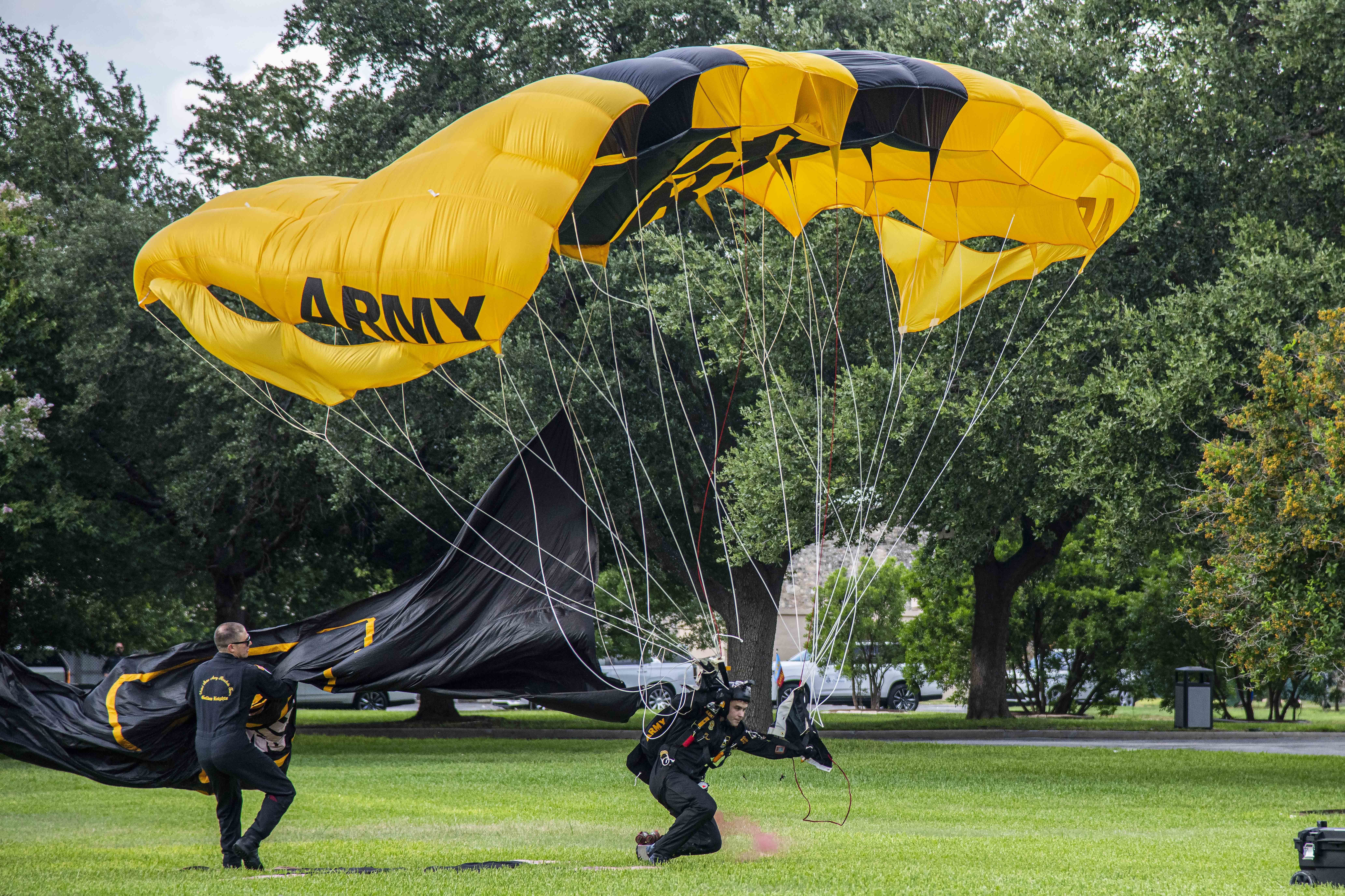 golden knights at Fort Sam Houston