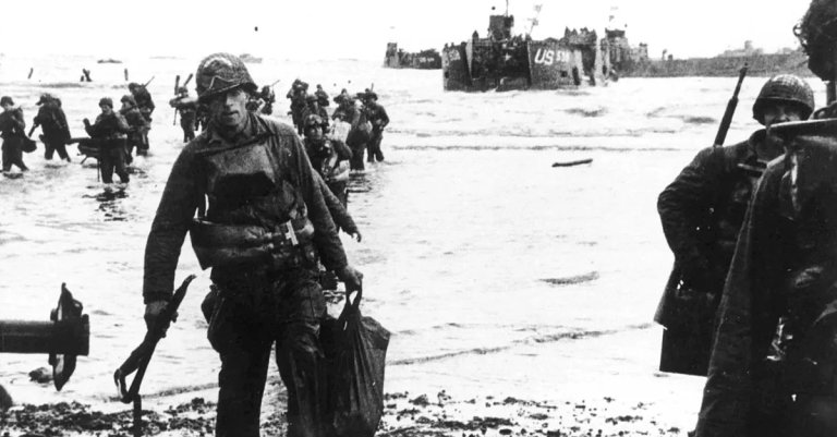 first american at d-day