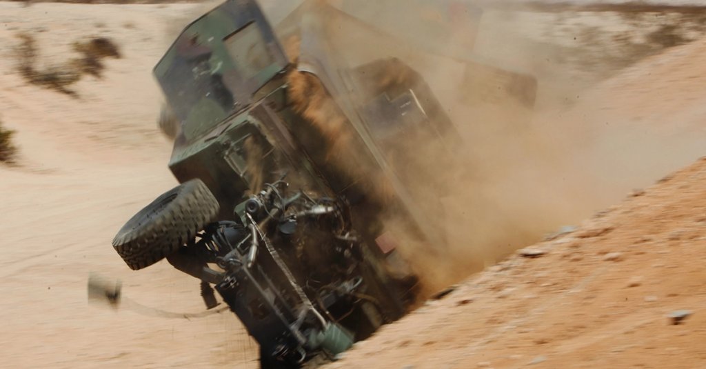 get fired civilian world humvee wreck