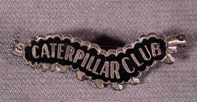 weird navy traditions Caterpillar Club Pin