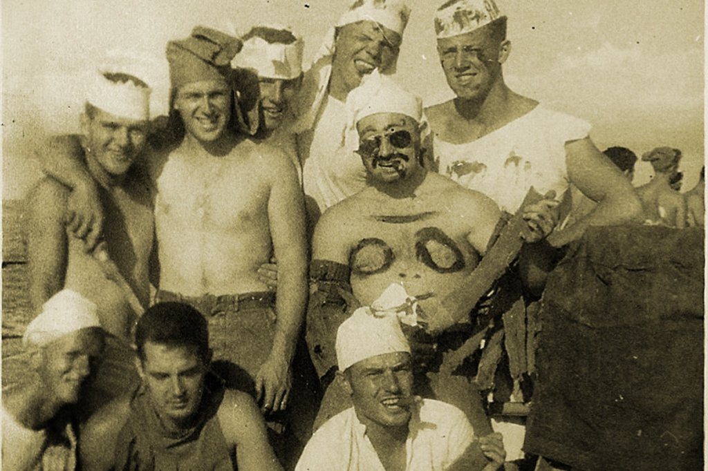 weird navy traditions korean war shellback navy