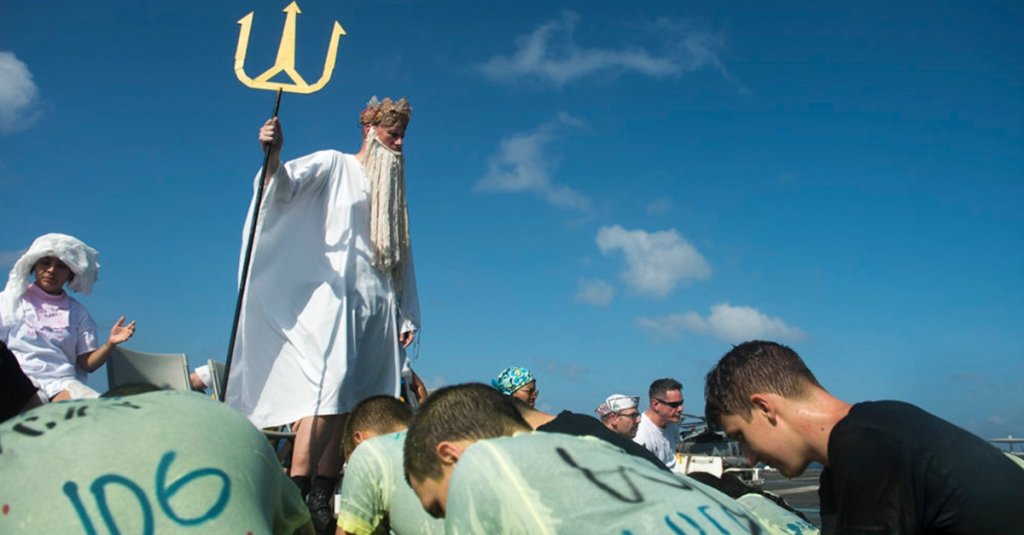 weird navy traditions shellback navy