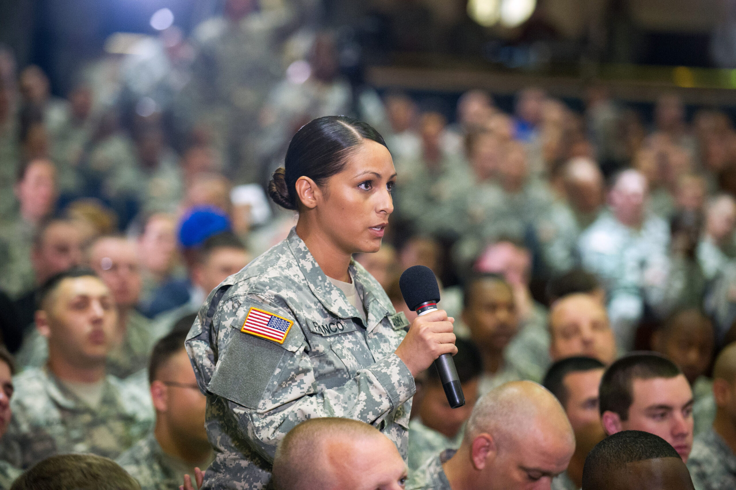 soldier at Joint Base Lewis McChord