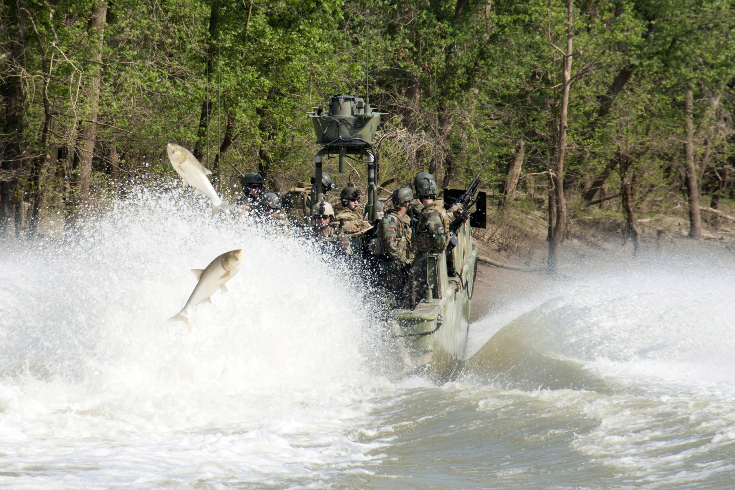 Fort Knox river training