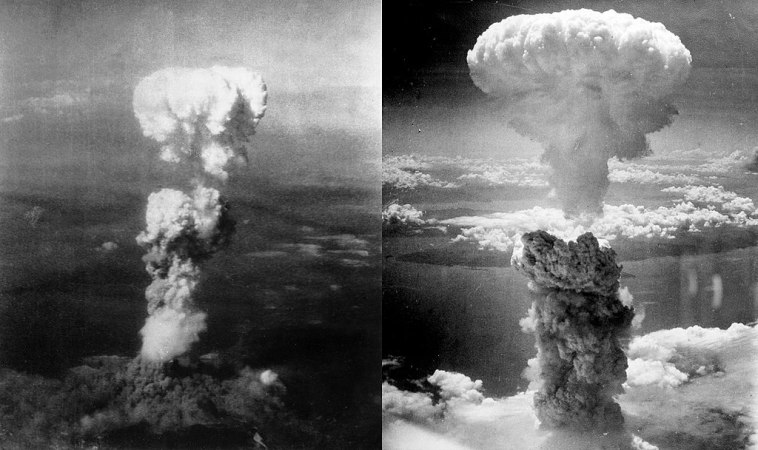 This is how much mass is destroyed in a nuclear explosion