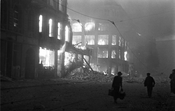 That time the British burned down fake cities to fool German bombers