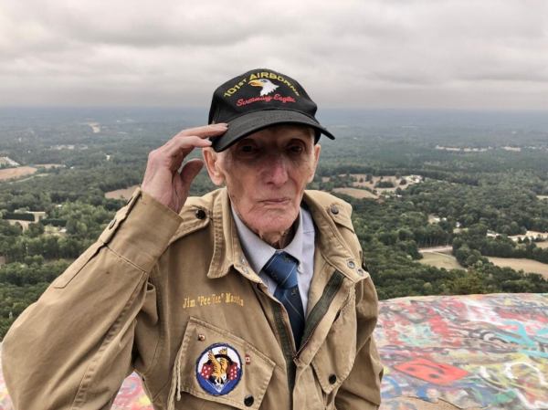 This soldier lied about his age and did 4 combat jumps in WWII