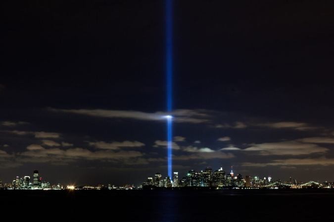 The story behind the famous 9/11 light memorial