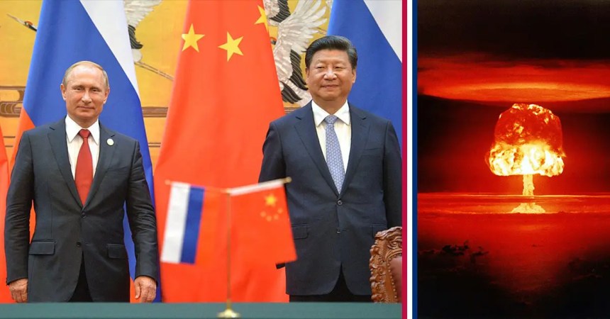 One of the closest brushes with nuclear war was Russia vs China