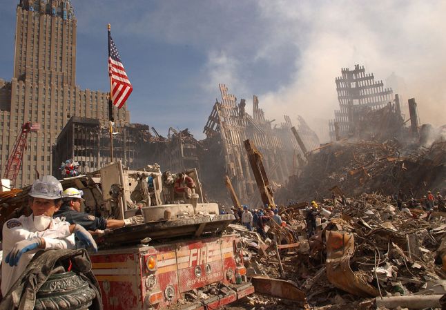 Never-before-seen photos show Bush administration officials right after 9/11