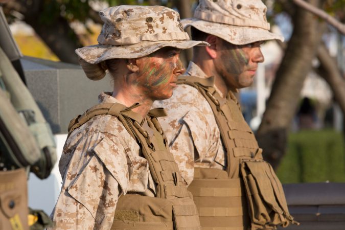 Marines avoided killing officers because of this symbol