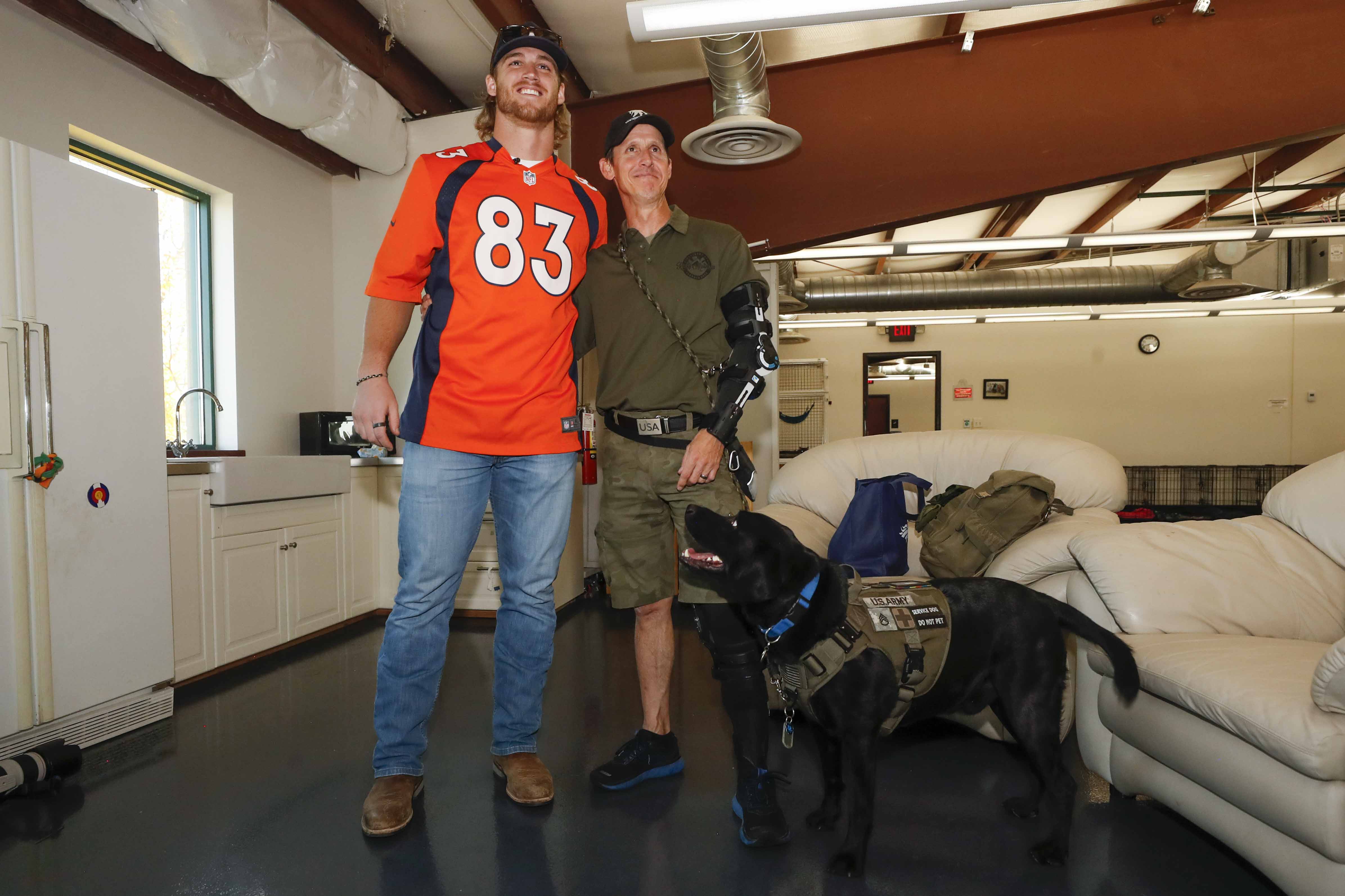 andrew beck service dog