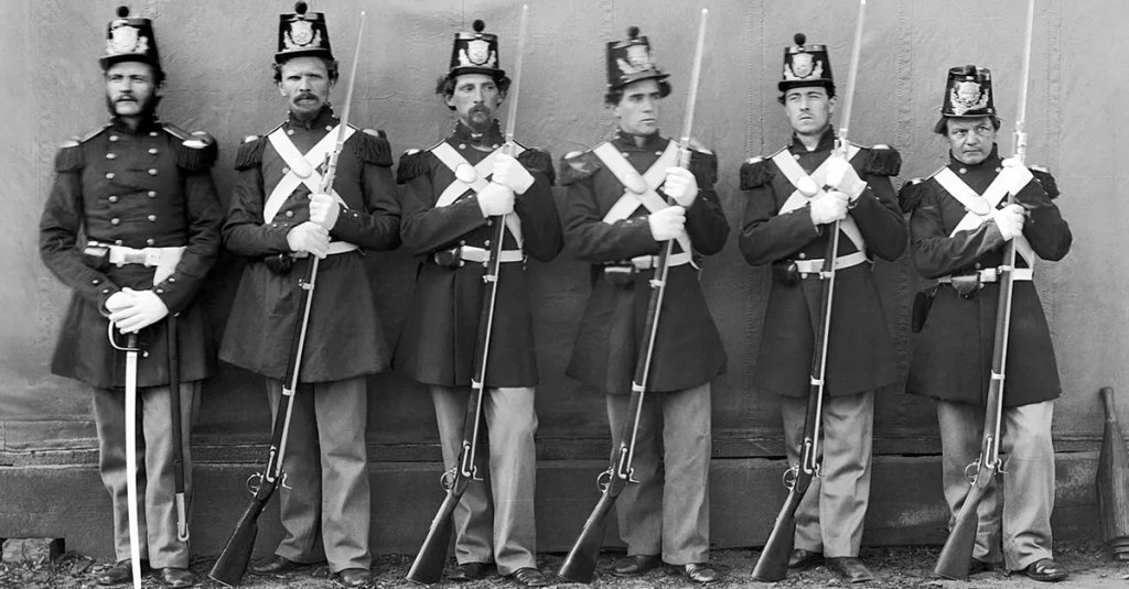 marine corps civil war federal marines
