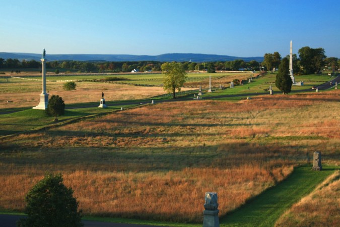 Pack the car and head to Gettysburg