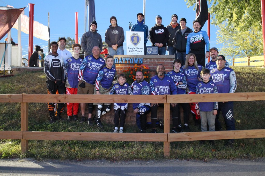 purple heart racing team