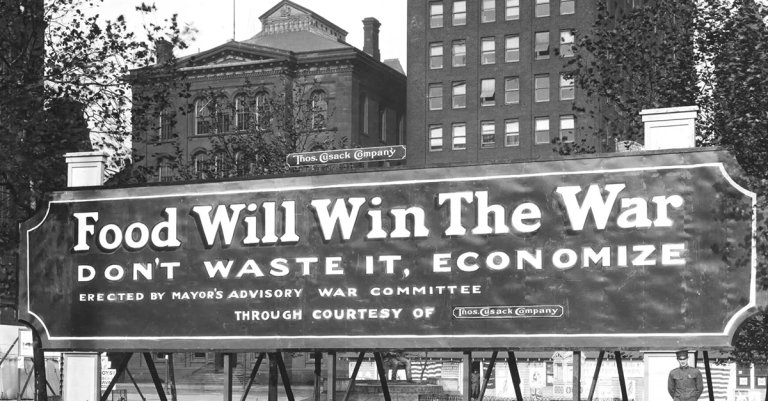 WWI changed what Americans eat food nara