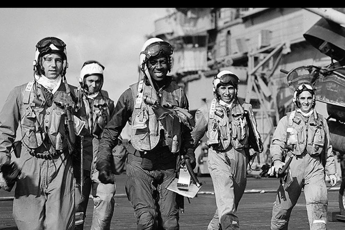 pilots on USS leyte