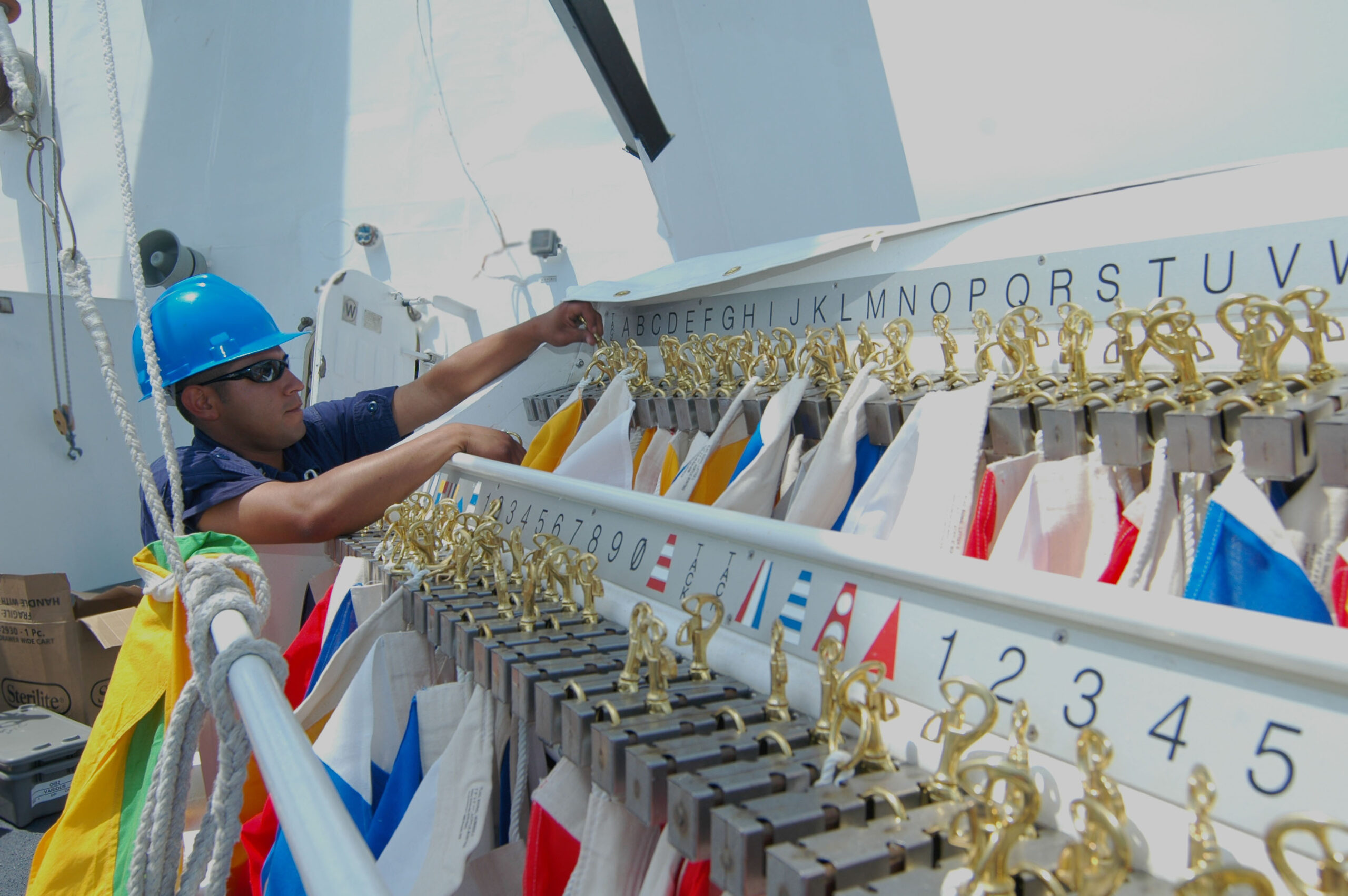 signal flag military communication