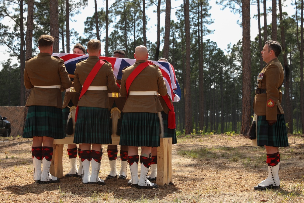 scottish soldiers from battle of camden