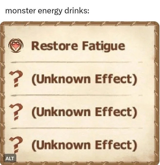 monster energy drink meme